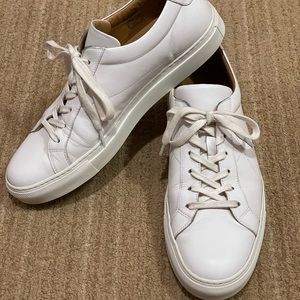 Cobbler Union Bianco white sneaker size 9US; 42EUR minimalist very clean